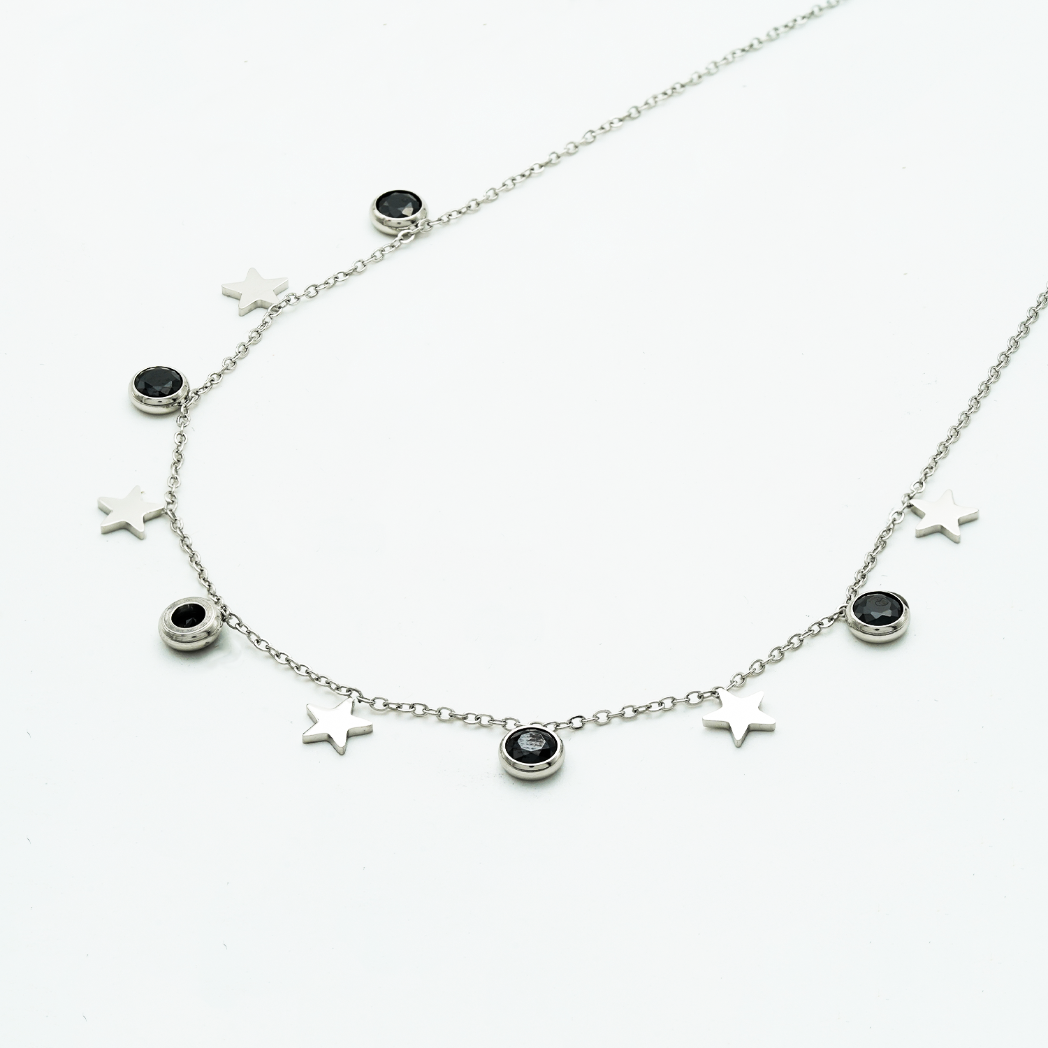 Silver Sands: Beach-inspired Silver Necklace for Women